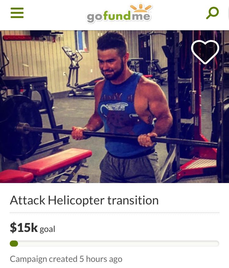 CloydRivers's tweet photo. The greatest GoFundMe of all time. Merica. https://t.co/zQRtJAqrW9