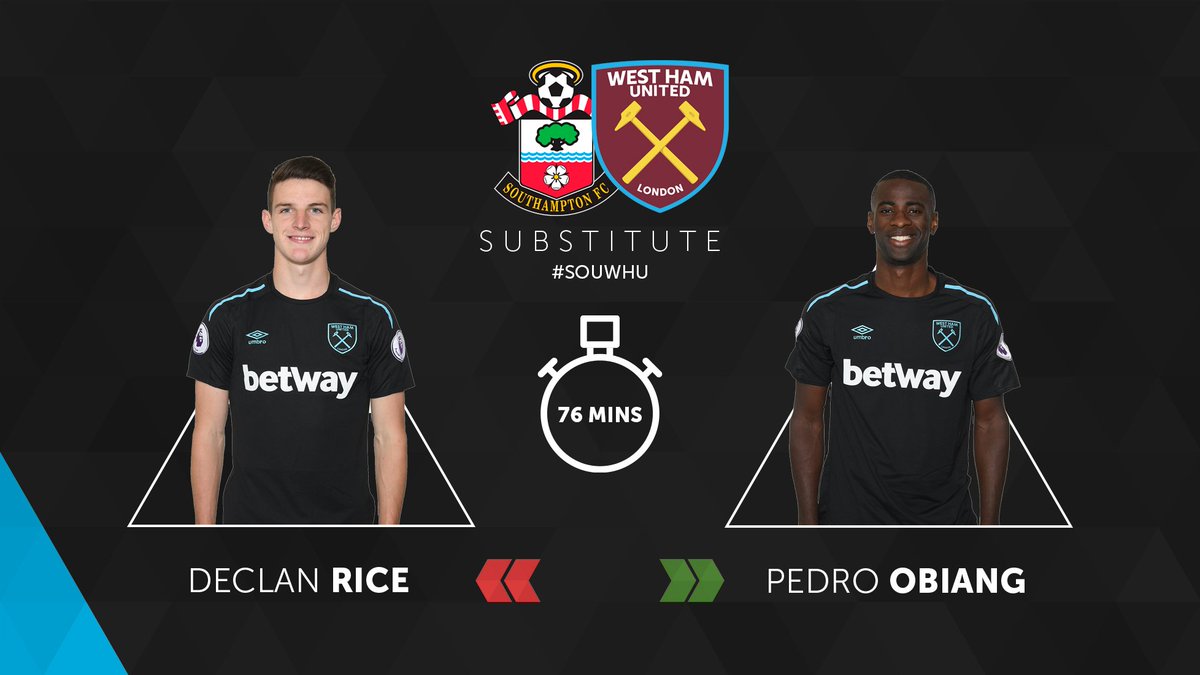 Southampton Vs West Ham United Fa Premier League 2017 2018