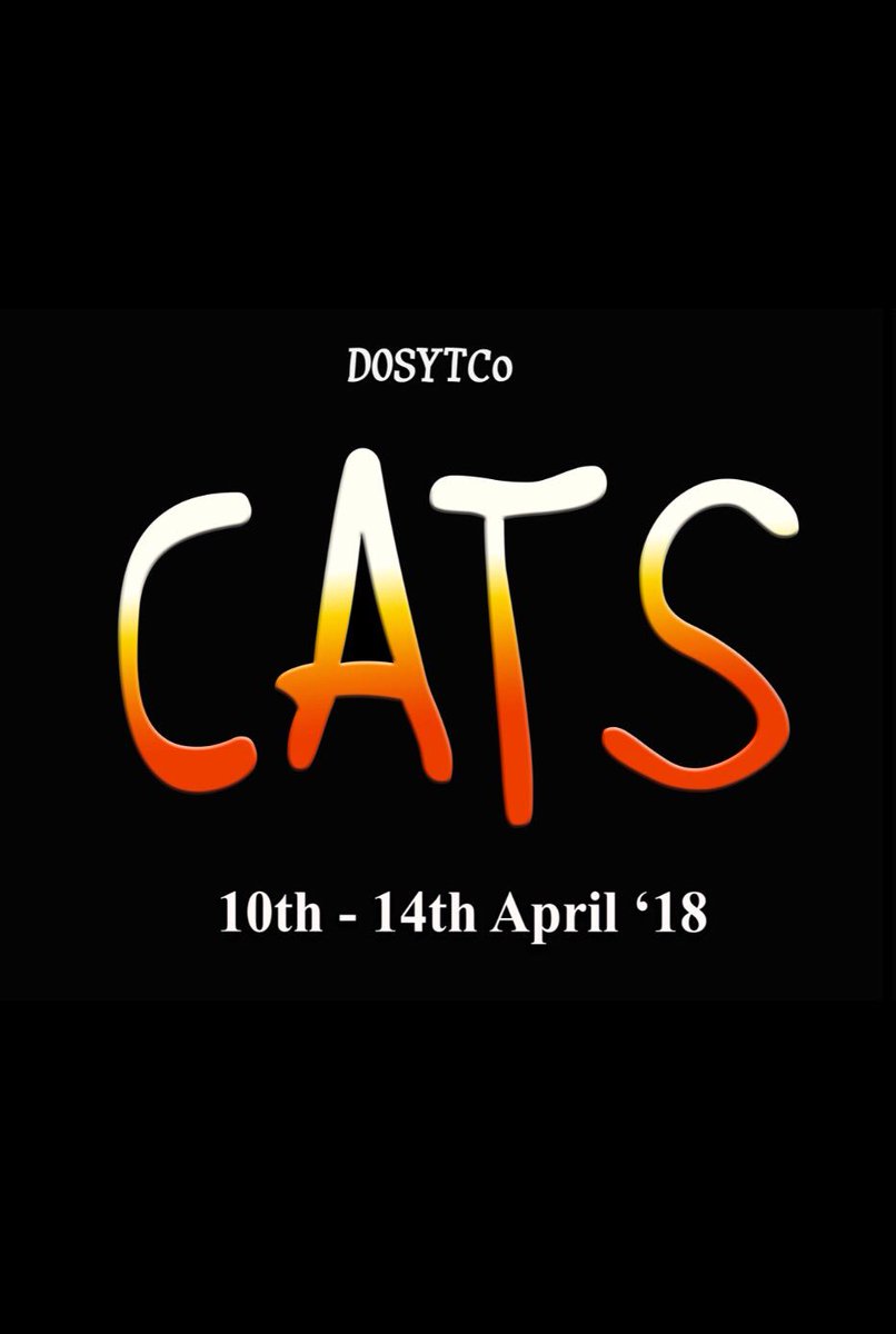 DerehamTC's tweet photo. We are pleased to announce next years youth production will be #Cats! πΊπ
#DOSYCO #Cats π https://t.co/KfbCyNE5xA