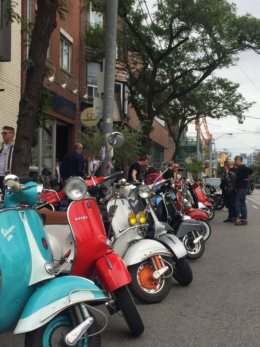 FPTO's tweet photo. Thanks to the #Mods for coming out strong and representing before the #ModvsRockers Ride out! See you back tonight for #ModVsMod afterparty! https://t.co/CyZtQZVAVu