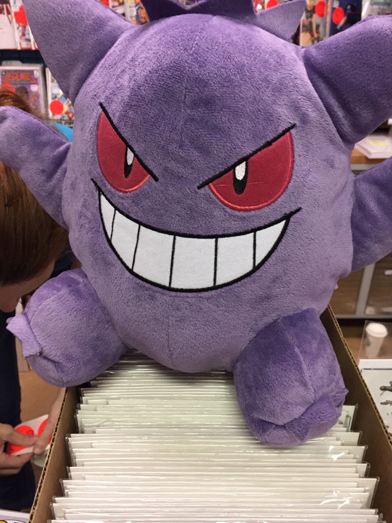 Visit Gamestop in the woodlands mall, bring us your receipt from today for an entry to win Gengar!
