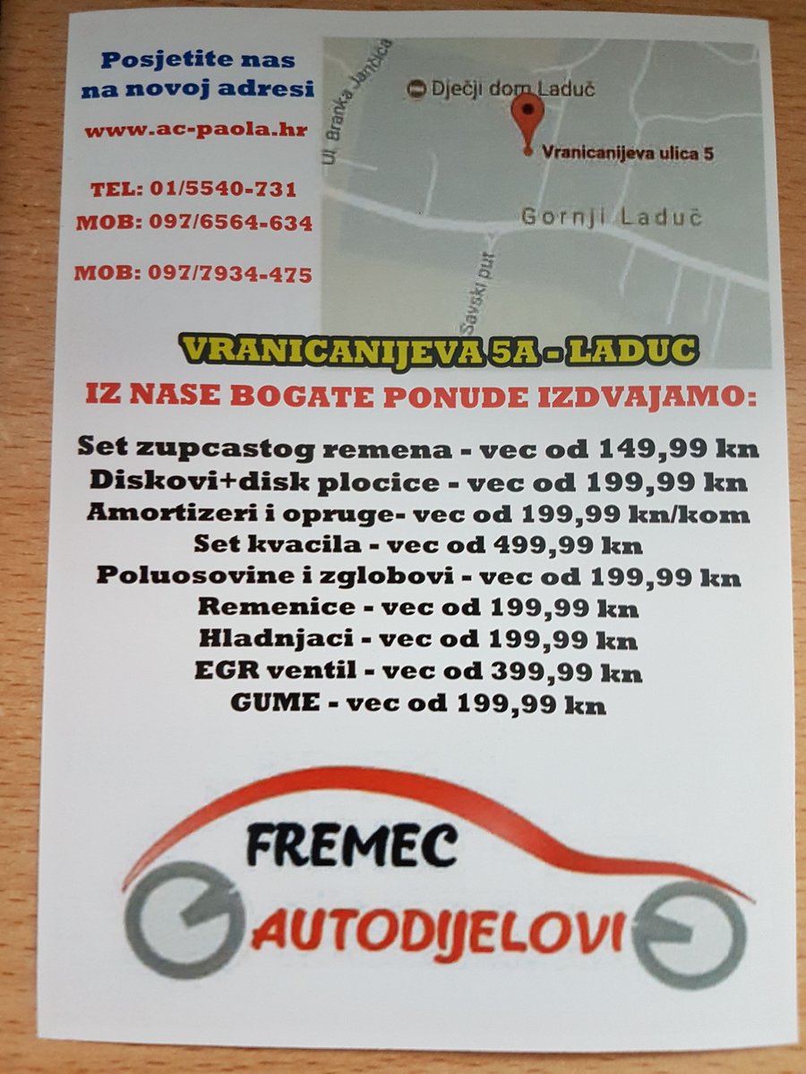 Autodijelovi za sva vozila - Uvjerite se i sami !