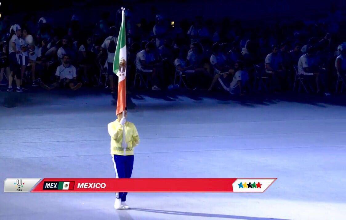 conadeoficial's tweet photo. #UniversiadaMundial La Delegación de 🇲🇽 integrada por 211 atletas se presenta en la inauguración de la justa estudiantil #Taipei2017 https://t.co/Ti33pCUMMm