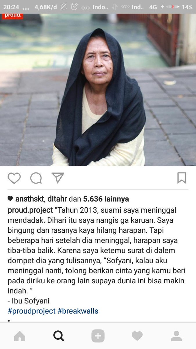 Mereka yang menemukan kebahagiaan dengan sangat sederhana. *meleleh*