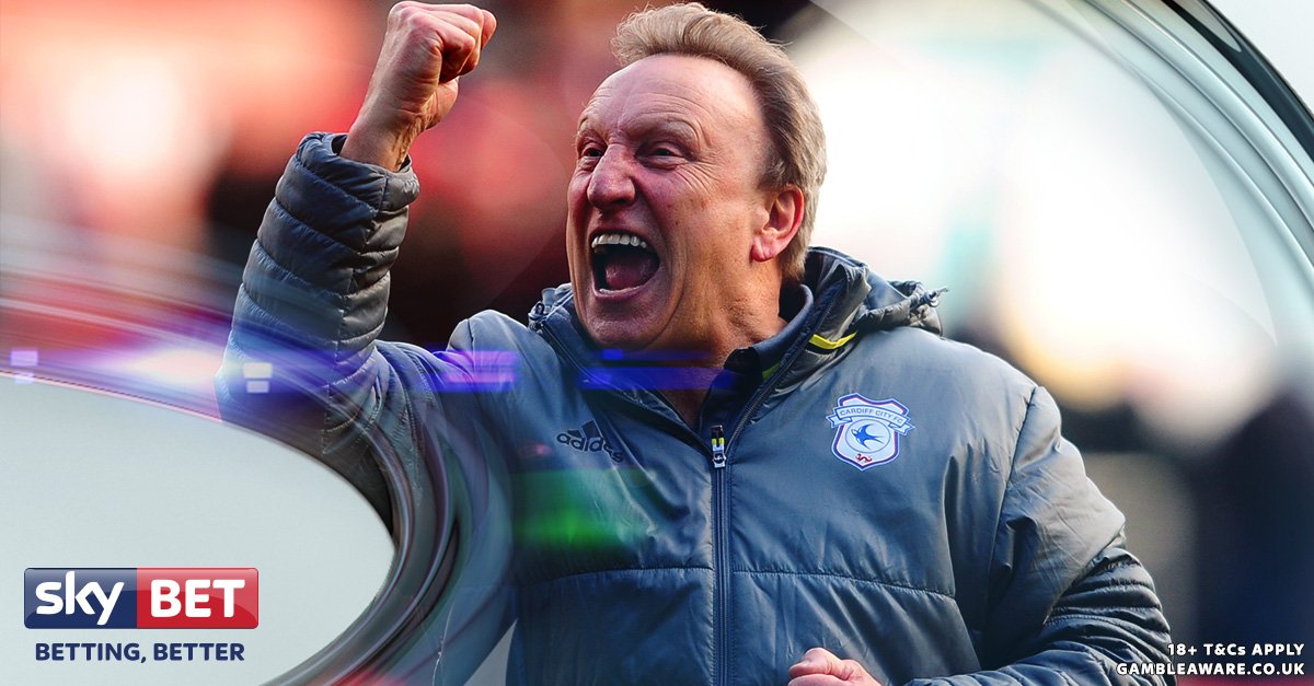SkyBet's tweet photo. ✅ Burton
✅ Aston Villa
✅ Sheffield United
✅ Wolves

👊 Four games. Four wins.

👏 What a start to the season for @CardiffCityFC. #CityAsOne https://t.co/mAp1IJHqan