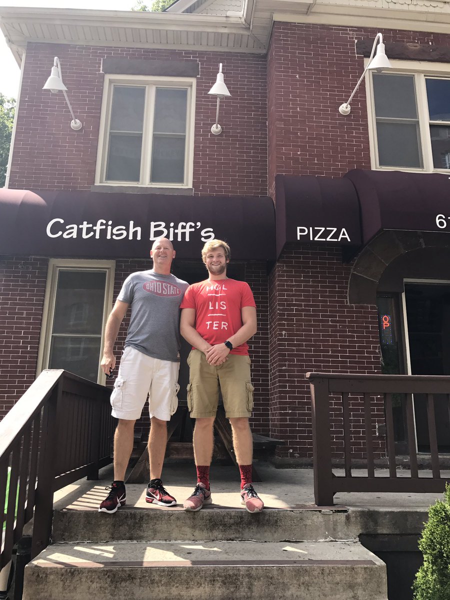 bjmason16's tweet image. Where else would we have lunch? @Andrew_14Mason  #catfishbiffs