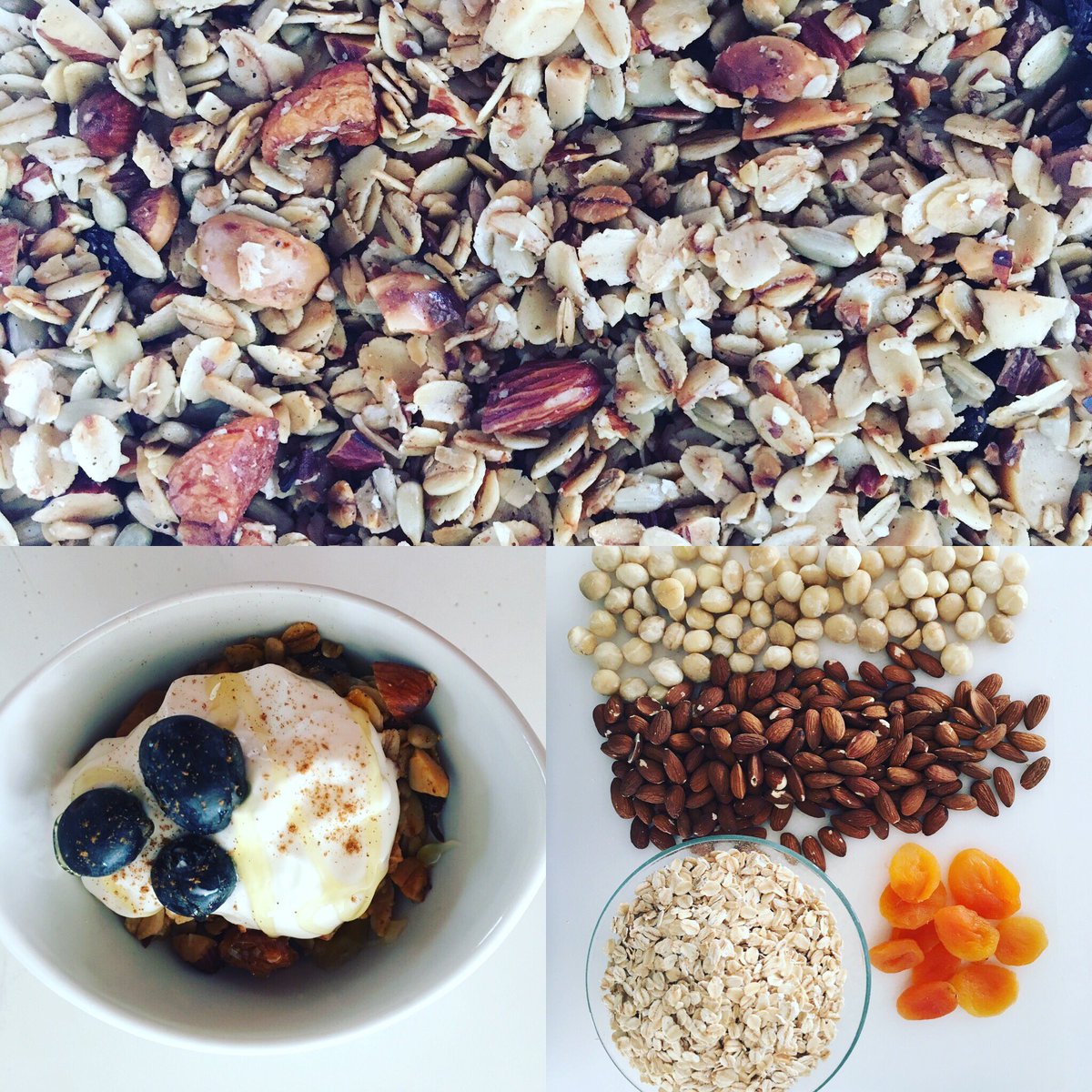 Skinconverse's tweet photo. Homemade granola... yum.  #sugarfree #paleo #banting #nourishing #canteateggsforbreakfast https://t.co/4OpTlSwuMf
