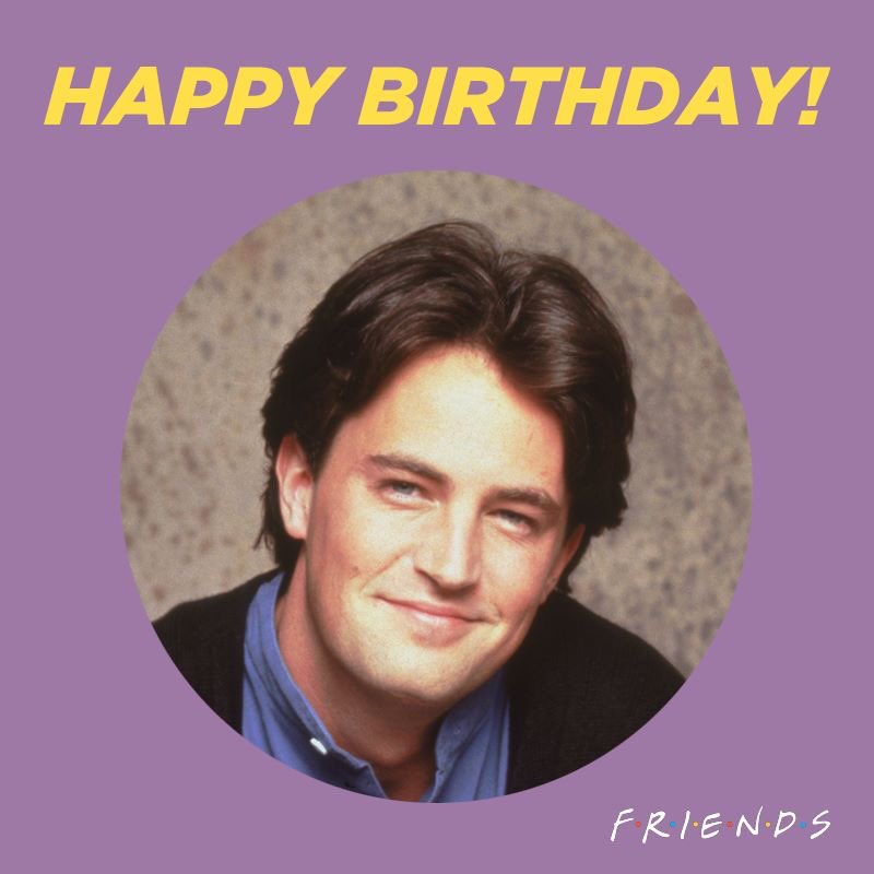 Happy Birthday Matthew Perry! 