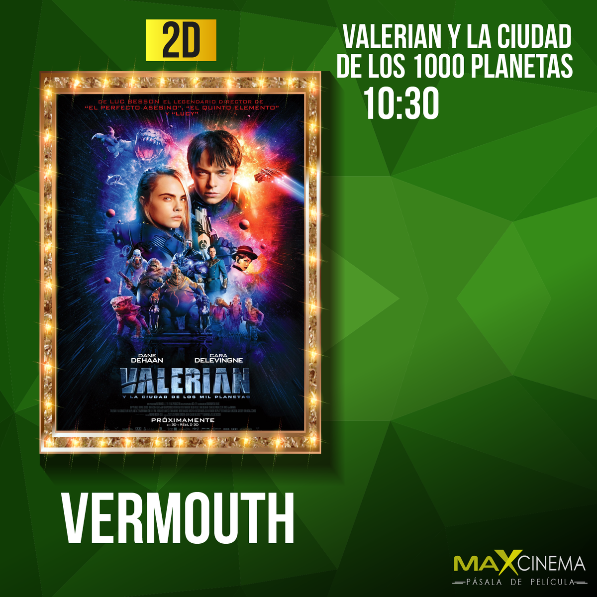 MAXCinemaEC's tweet photo. Este fin de semana grandes estrenos esperan por ti en #Maxcinema
Recuerda que tenemos increíbles títulos en Vermouth. https://t.co/5aUh17rPcM
