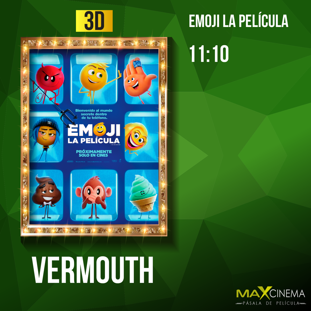 MAXCinemaEC's tweet photo. Este fin de semana grandes estrenos esperan por ti en #Maxcinema
Recuerda que tenemos increíbles títulos en Vermouth. https://t.co/5aUh17rPcM