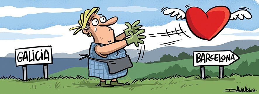 Unha forte aperta Barcelona!