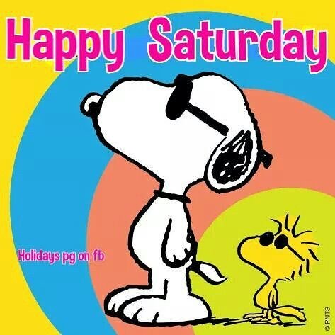 snoopy happy saturday images