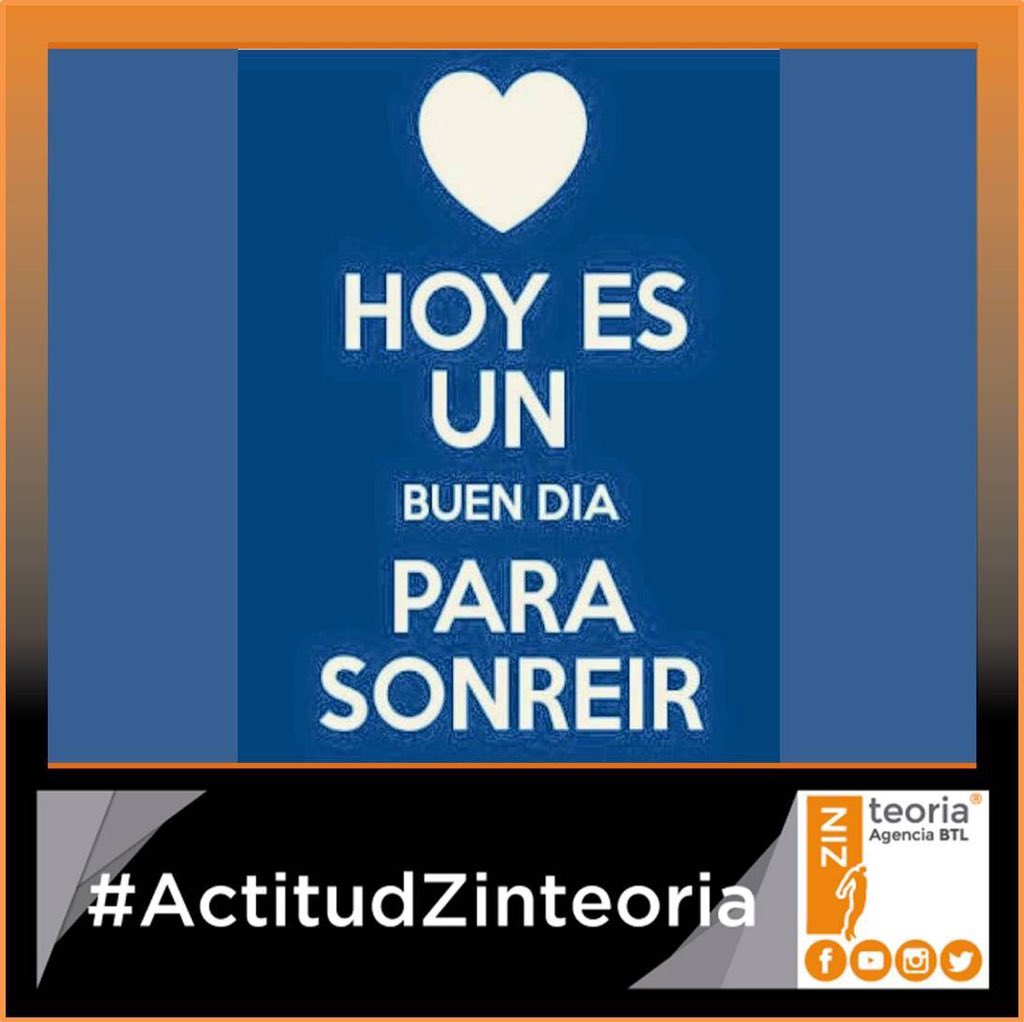 ZinteoriaBTL's tweet photo. #ActivandoAndo 🙂

#ActitudZinteoria 
#ACTITUDpositiva https://t.co/6OicQFnNEz