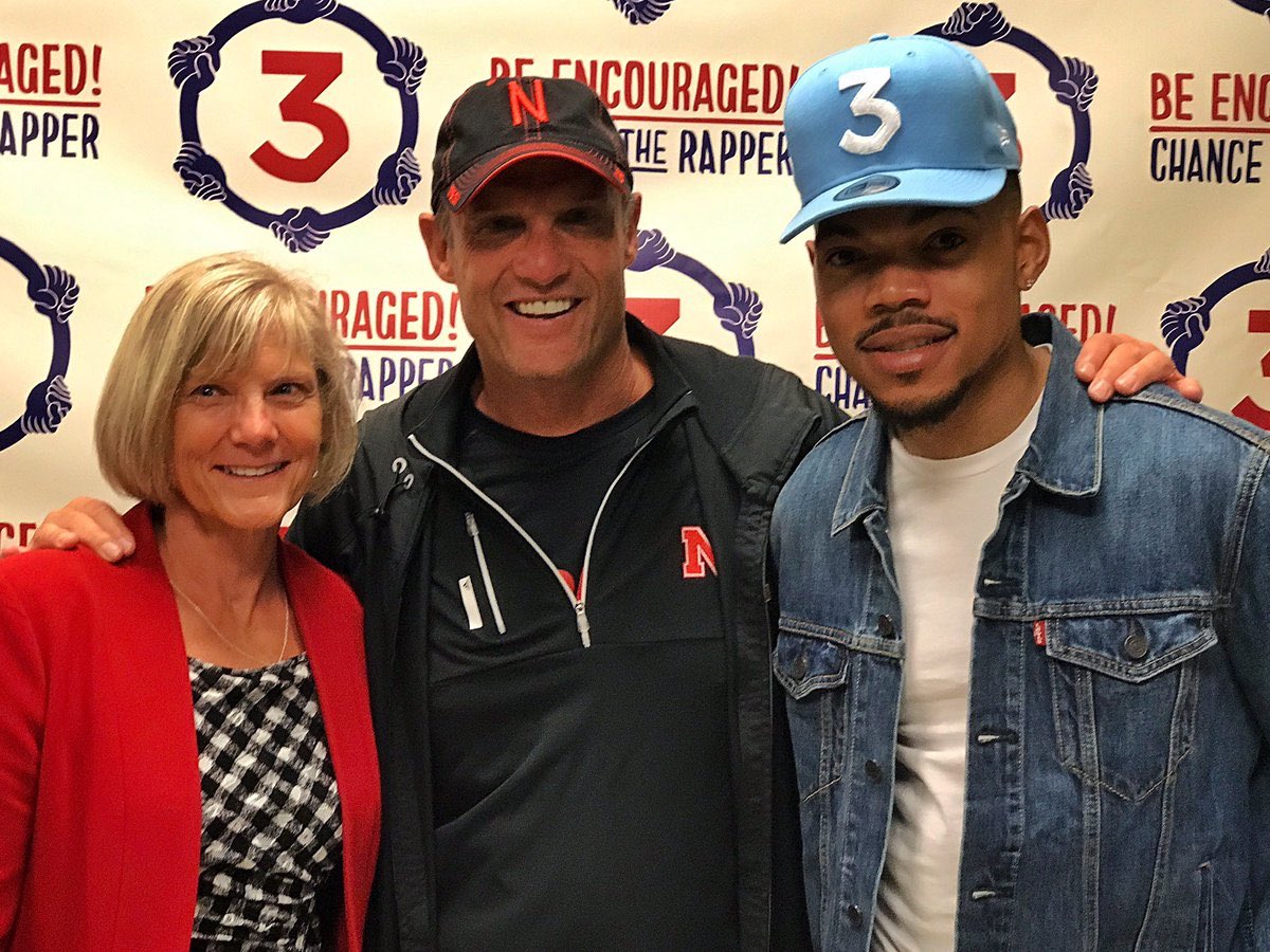 Fulk_8's tweet photo. Mike Riley really is the 🐐 https://t.co/lWKyoLGZXQ