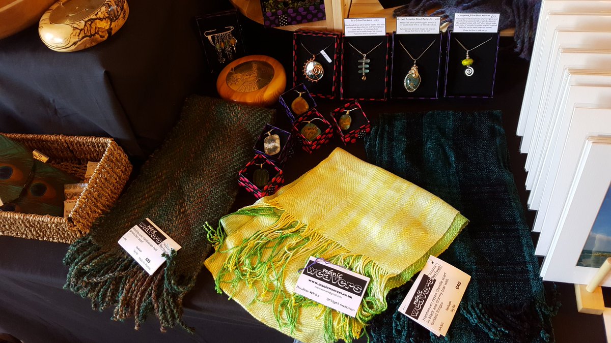 Lots of lovely visitors today for #hampshireopenstudios ☺ we are open again tomorrow 11am-5pm do pop in and say hello #NewMilton #NewForest