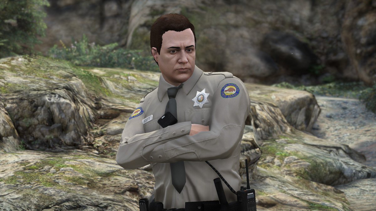 SAStateParks's tweet image. "The best job in San Andreas" State Park Peace Officer (Ranger) Kyle Roberts. Become a S.P.P.O today to become part of SA's finest!