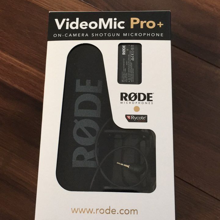 VideoGizmology's tweet image. VideoMic Pro+ has arrived. review coming soon. #rodevideomicproplus #rodevideomicpro