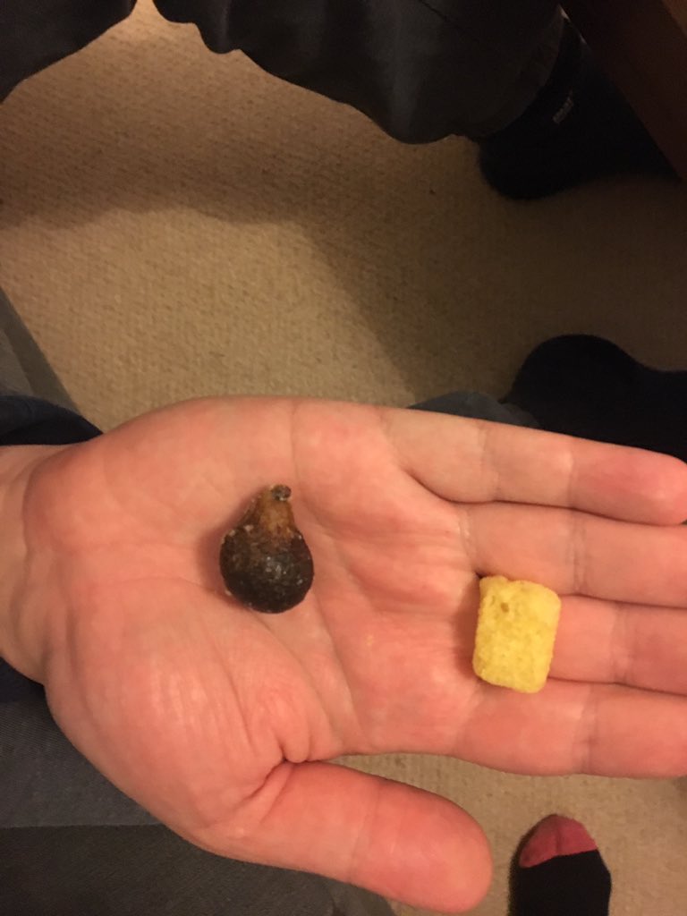 claireprice87's tweet image. Just found this in a packet of monster munch 😷 @walkers_crisps what on earth is this #notahappy