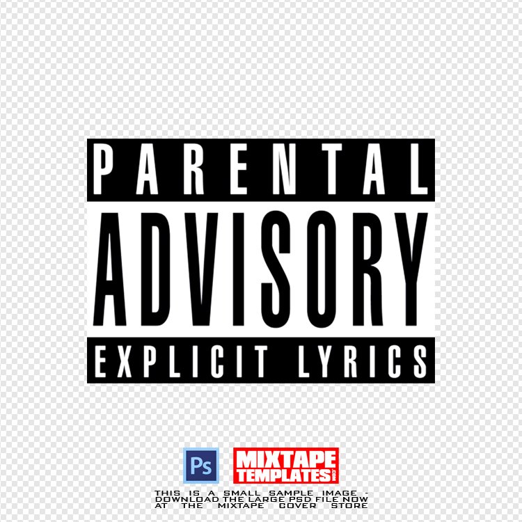 MixtapeArtwork's tweet photo. Explicit Lyrics #graphic #design #sticker FREE at the #MixtapeCoverStore - Filthy The Designer https://t.co/Jkm4S7WLQu