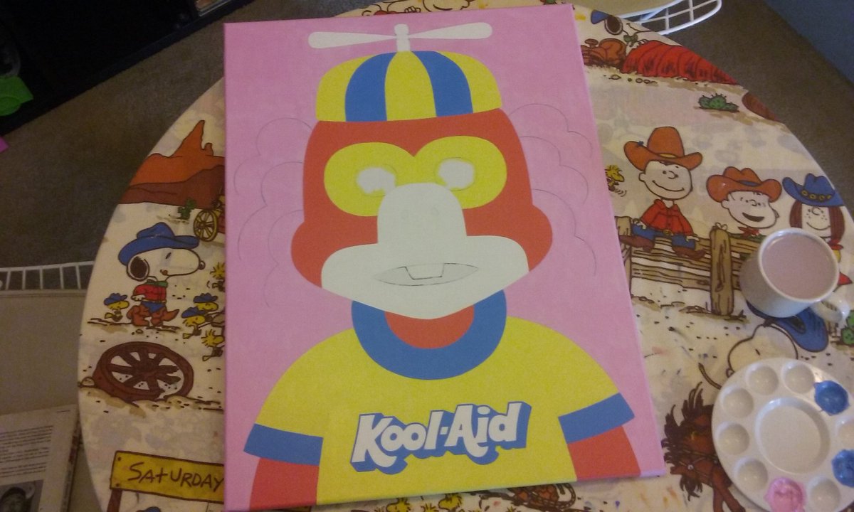 NeilJam's tweet image. Bubblegum background #FirstLayer