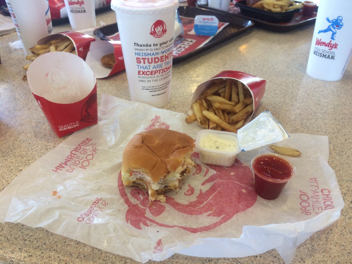 Ben_Nucaro's tweet photo. that moment when a mcmuffin costs $4.15 or you could get a sandwich, fries, nuggets, and a drink. Thank you for being awesome @Wendys https://t.co/smsQCD53Rm