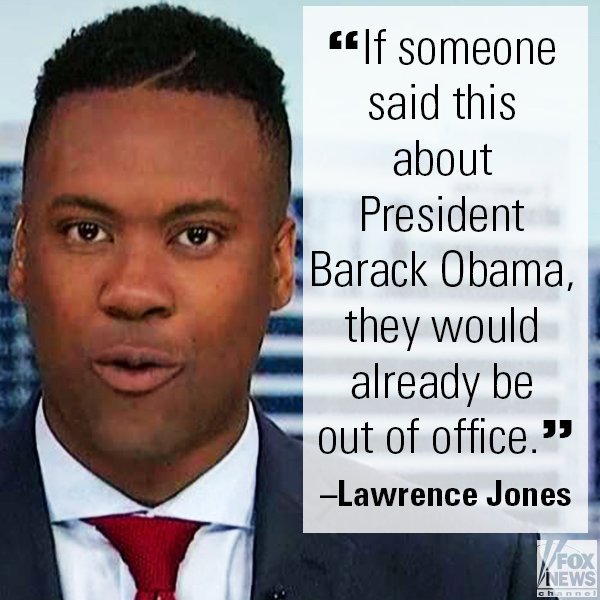 FoxNews's tweet photo. On @ffweekend, @LawrenceBJones3 slammed a Democratic state senator who called for @POTUS's assassination. https://t.co/nJSoBIiSF2 https://t.co/lf8RvFYyT6