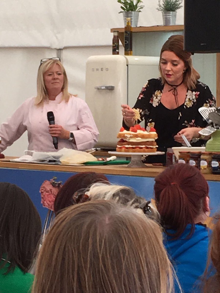 BalungieFarm's tweet photo. Thanks Candice and Christopher for showcasing our fresh local berries in their demos today @tasteangus @CandiceBrown and @CTScotfood #GBBO https://t.co/oBogvfUROh
