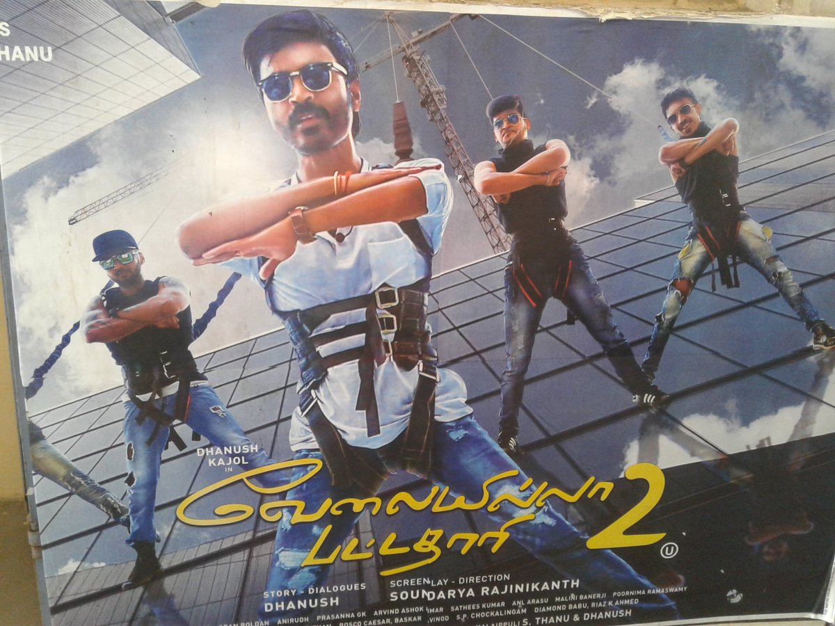 RamAkash5's tweet photo. #VIP2SuccessfullyRunning2ndWeek  block buster https://t.co/6aoRyRPwU3 entertainment movie.. very good film @dhanushkraja  God bless https://t.co/ayIJFdgGZG