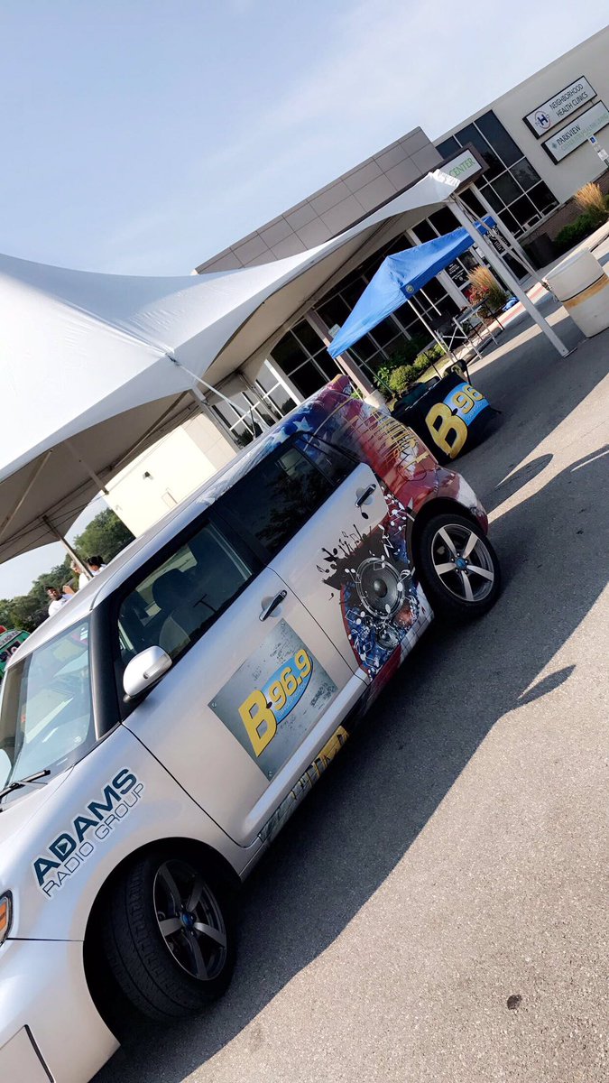 B969fm's tweet photo. Catch Angel at the south location of Neighborhood Health Clinics, Inc. for Community Health Fair! @NeighborhoodHea @FortWayneFire #B969 https://t.co/nvEwcQZnKH
