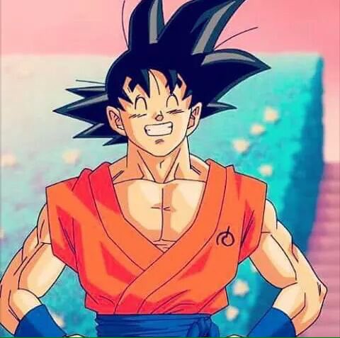 _¡Hola soy Goku! 
_¡Soy el encargado de proteger este hermoso planeta!
_¿Eres fuerte?
_¡Me encantaría tener un encuentro amistoso con usted!