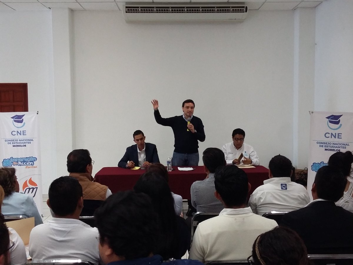 Deyvid06's tweet photo. Escuchando a @ferdoval en la instalación del @CNEmorelos con el tema "El desarrollo universitario de los #Panistas."

#GeneraciónEnAcción https://t.co/ZoXVHbxSC0