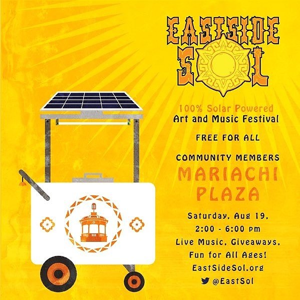 Today is the big day! Join us at #MariachiPlaza starting at 2pm #boyleheights #SolarEnergy #sustainability