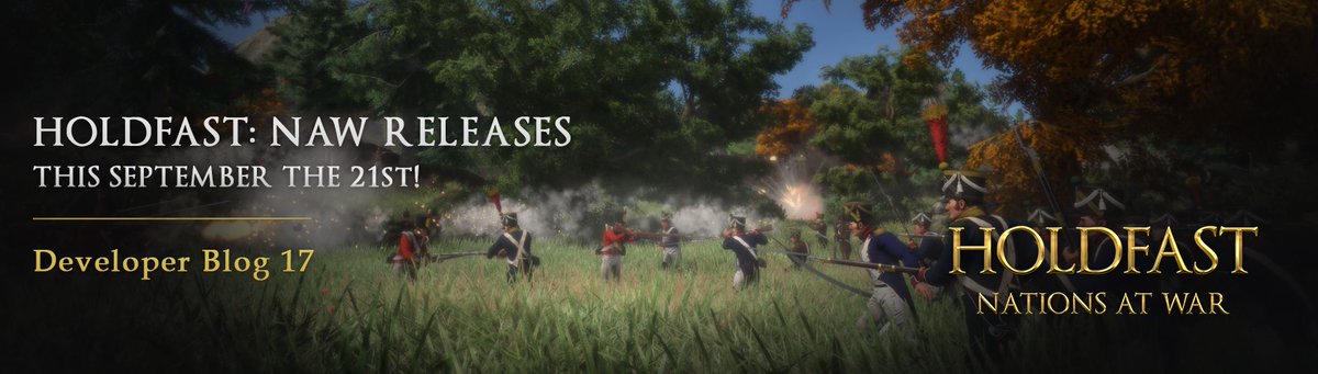 holdfastgame's tweet photo. We are excited to announce that Holdfast: NaW will be released through Steam Early Access on September the 21st!

https://t.co/j6R2JVaIPC https://t.co/PawU9gvgm6
