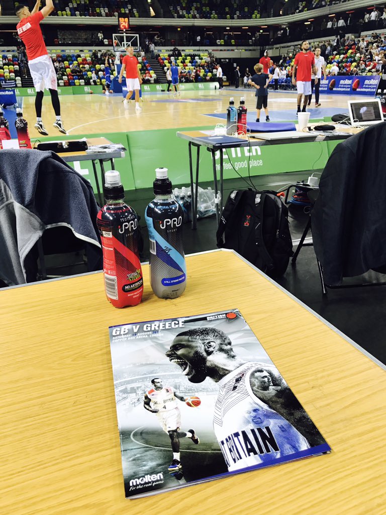 DanClarkCamp's tweet photo. Good luck to Dan &amp; the @gbbasketball men as they take on Greece this evening at the copper box 🙌 https://t.co/I28O2VudcL