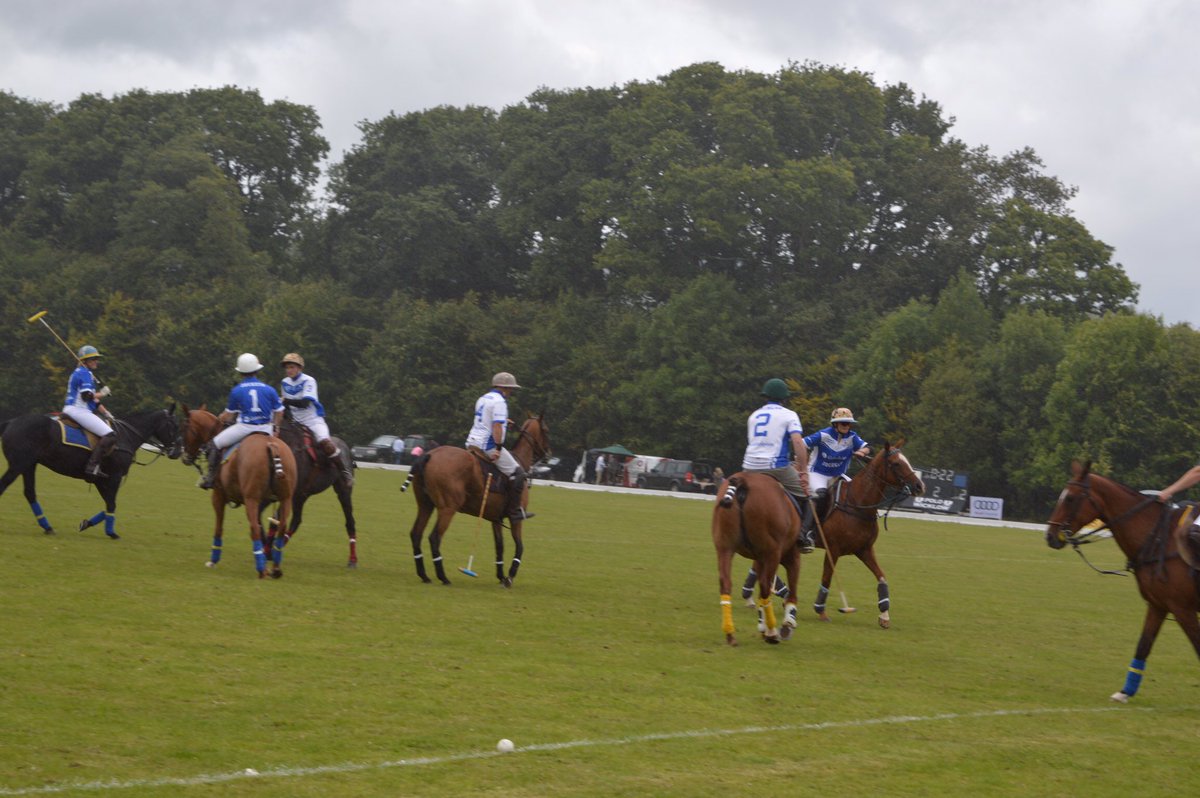 Ladies_polo's tweet photo. What a spectacle the jockeys v trainers match was... Highly competitive - well done guys! 🏇👏🏼☀️ #polo #charitylunch #irishthoroughbreds https://t.co/ACN0MCvs8a