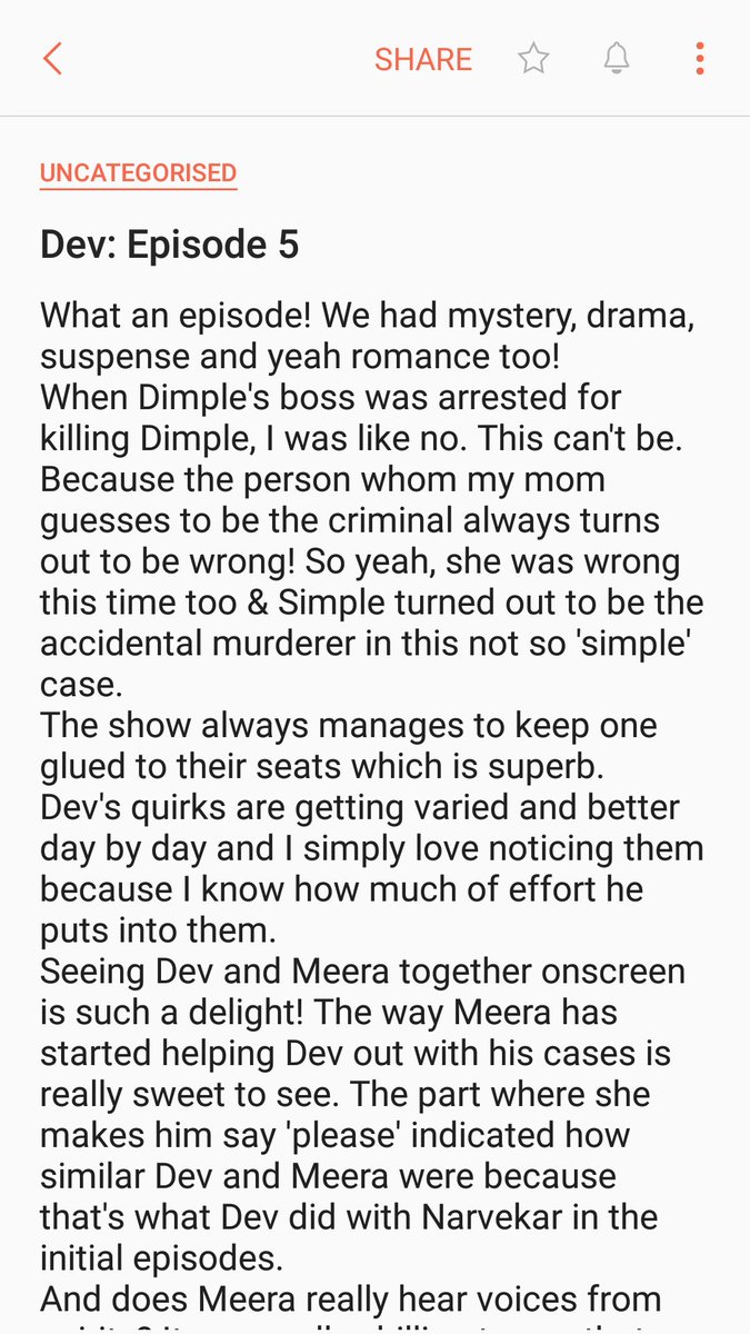 darveymadeit's tweet image. My review on the fifth episode of Dev.
#DevOnColors 
@ColorsTV