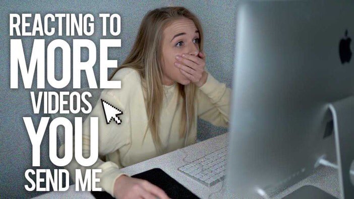 Jenn McAllister (@jennmcallister) on Twitter photo 19/08/2017 13:37:33 NEW VIDEO!!! REACTING TO MORE VIDEOS YOU SEND ME >>> youtu.be/m3xtWsJGmWQ Go check it out & give it a THUMBS UP :) NEW VIDEO!!! REACTING TO MORE VIDEOS YOU SEND ME >>> youtu.be/m3xtWsJGmWQ Go check it out & give it a THUMBS UP :)