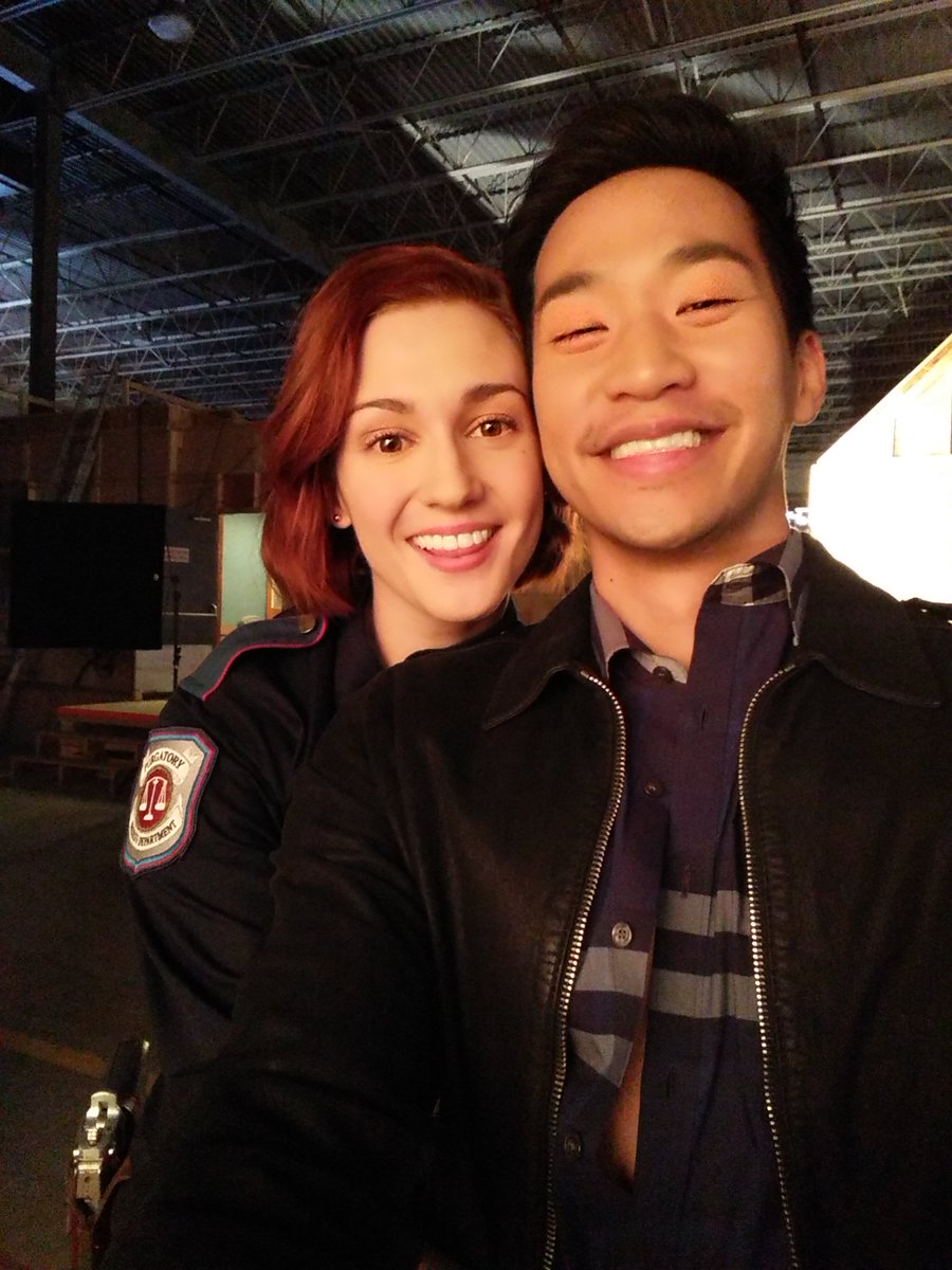 KWOK_ROCK's tweet photo. Never stood a chance against this lovely lady.  @KatBarrell #WayHaught #WynonnaEarp #Earpers #NoLuckWithTheEarps #MaybeDoc? https://t.co/iFyFzEfvPQ