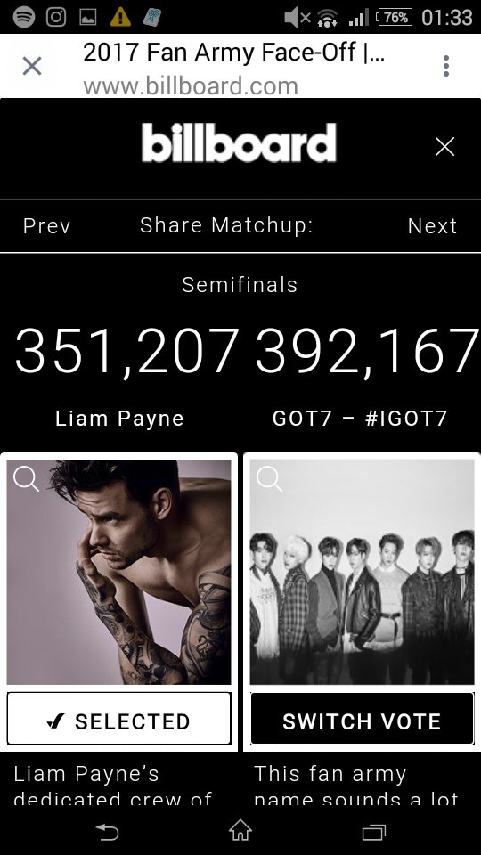 Paulinacab21's tweet photo. Vote for Liam! He deserves it @LiamPayne 🔥🔥🔥 https://t.co/1Qrno0P9FM