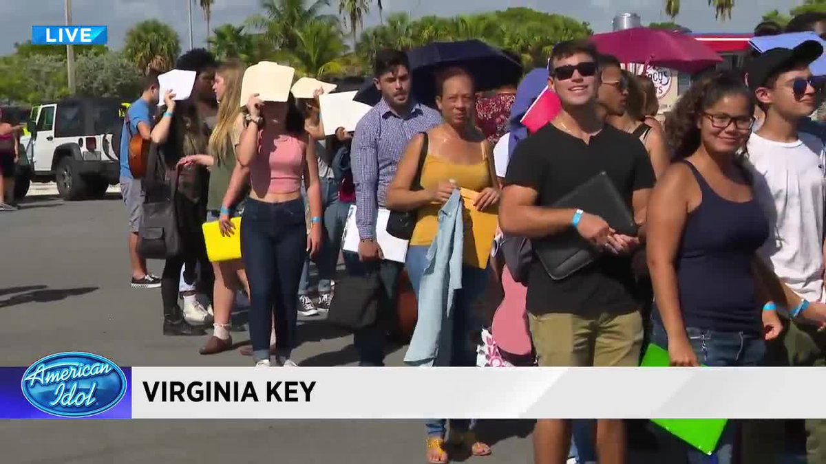 Singers will be audition for American Idol in Miami until 5 p.m. bit.ly/2x196Cm?utm_me… https://t.co/l2cc1RYkPR