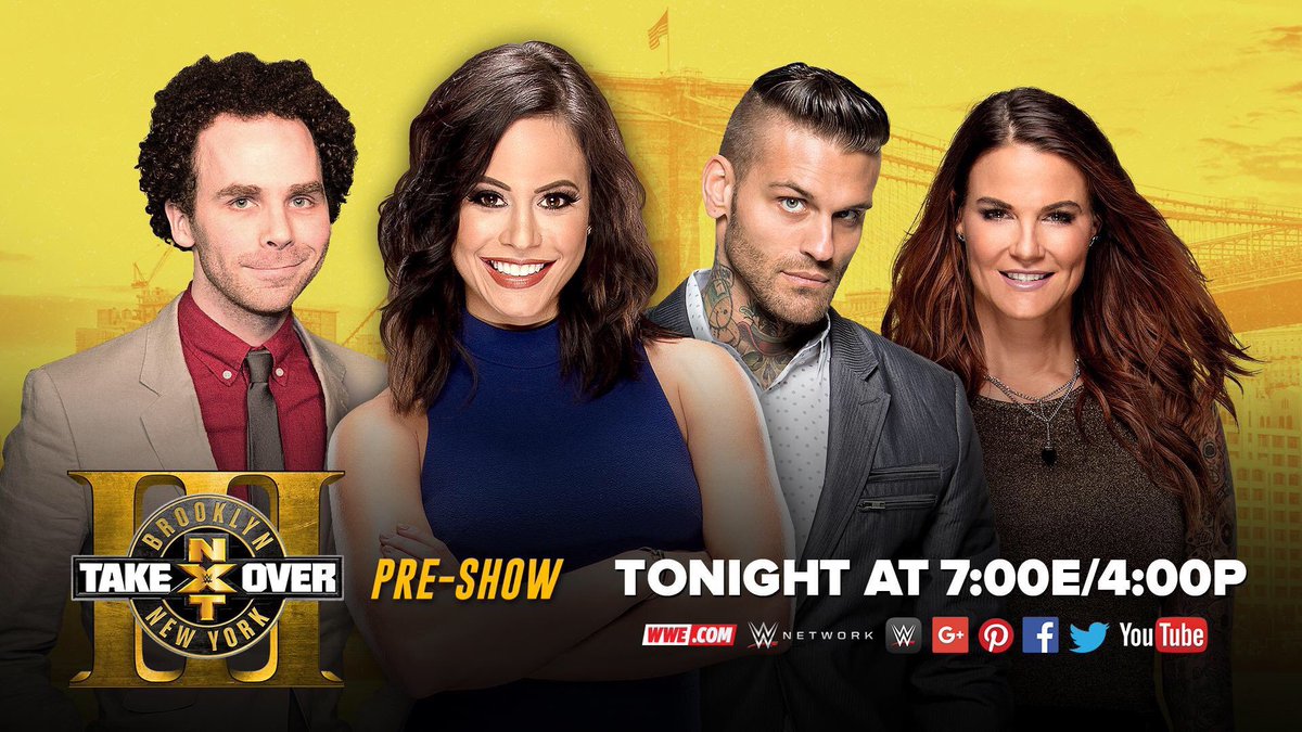 notsam's tweet photo. So excited to be a part of this tonight. Unbelievable. #nxttakeover - tune in!!! https://t.co/4q68s0D0l0
