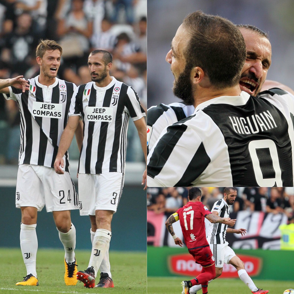 Un nuovo inizio. Un nuovo campionato. Una nuova vittoria. Avanti così. #JuveCagliari