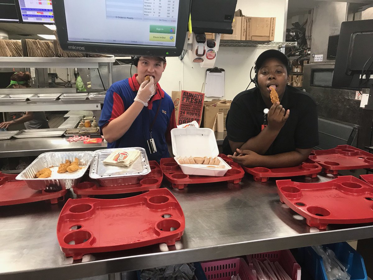 hab_jed's tweet photo. We bought chicken for the crew with engagement cards. Store 5196 https://t.co/8S5kddl4Yp