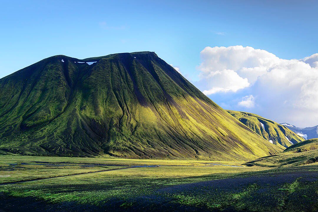 This majestic mountain was waiting for us on the backside of the Fjallabak national park on our way to Vik. #Iceland #landscapephotography