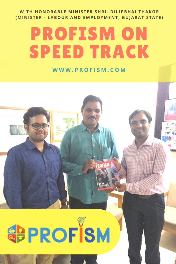profismindia's tweet photo. #Profism on #SpeedTrack. Let's fight against unemployment. #IT #HR #Startup #India #Gujarat https://t.co/cgDQdg054B