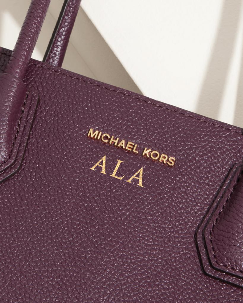Michael Kors on X: Initial here: make our bag all your own with a monogram.   #AutumnLuxe #CustomKors  / X