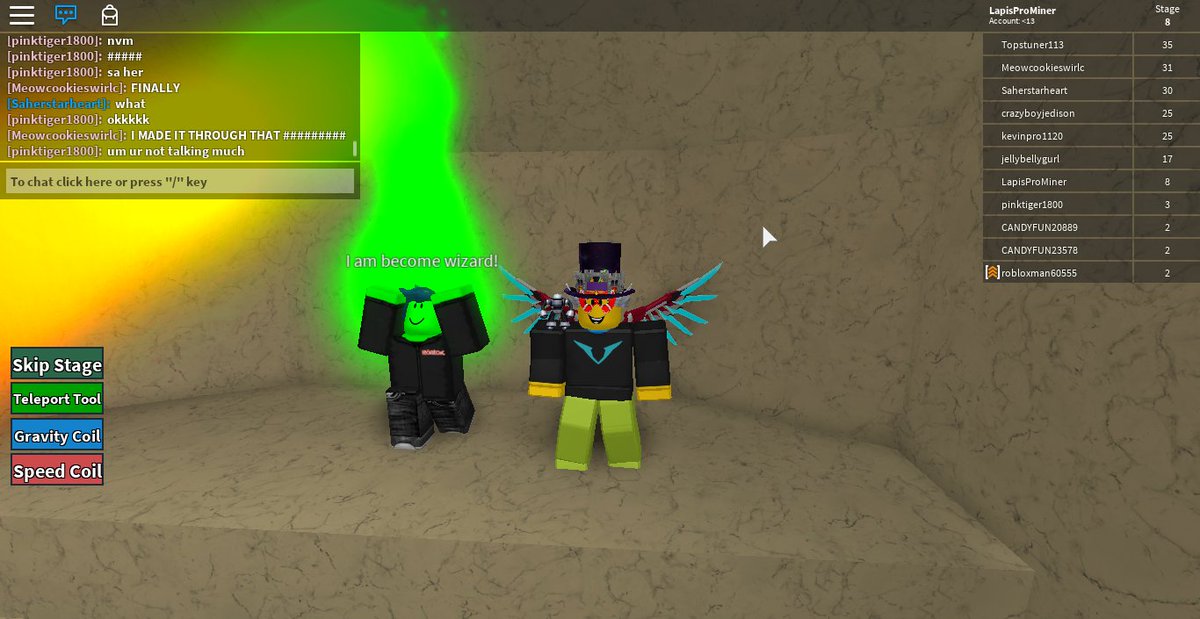 Fudz On Twitter Guest Obby 2 Should Be Working Fully Now Lag Issues Depend On Your Device Though U Tell Me If You Find Any Issues That Need Fixing - guest obby 2 roblox