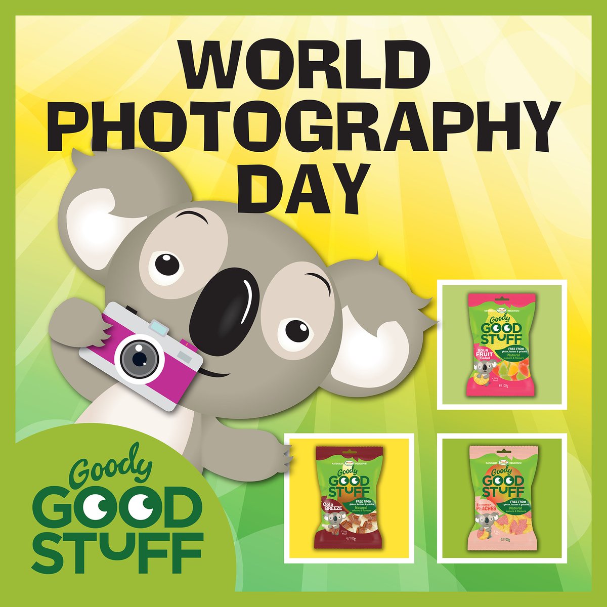Did you know? It's World Photography Day! Like and share your selfies with Koala!