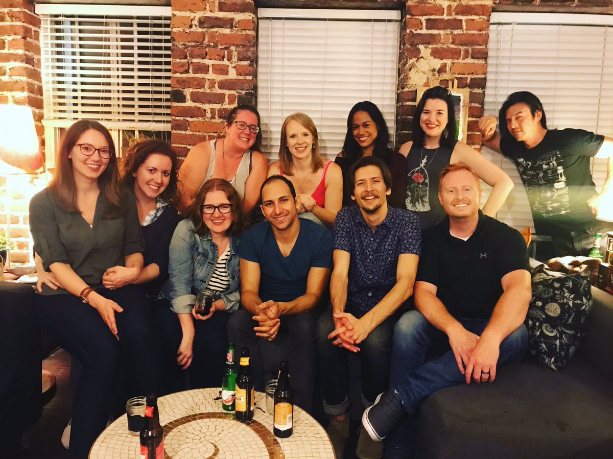 I get to work with these creative people and write things for them and be in awe of their talent? PINCH ME 😍#RedRhino