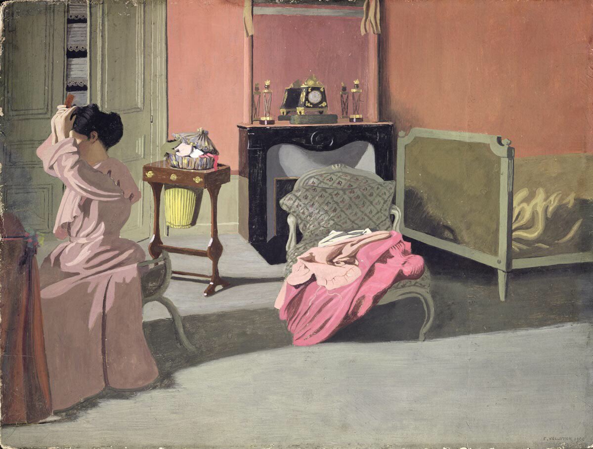 Vallotton | An essay in pinks

#oilpainting #artwork